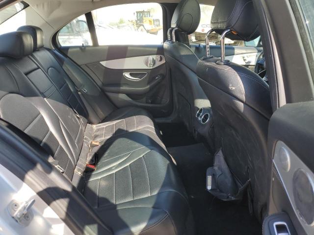 55SWF4KBXFU038164 - 2015 MERCEDES-BENZ C 300 4MATIC SILVER photo 10