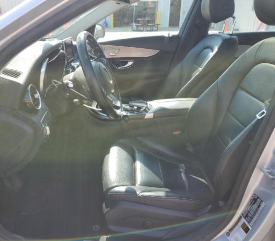 55SWF4KBXFU038164 - 2015 MERCEDES-BENZ C 300 4MATIC SILVER photo 7