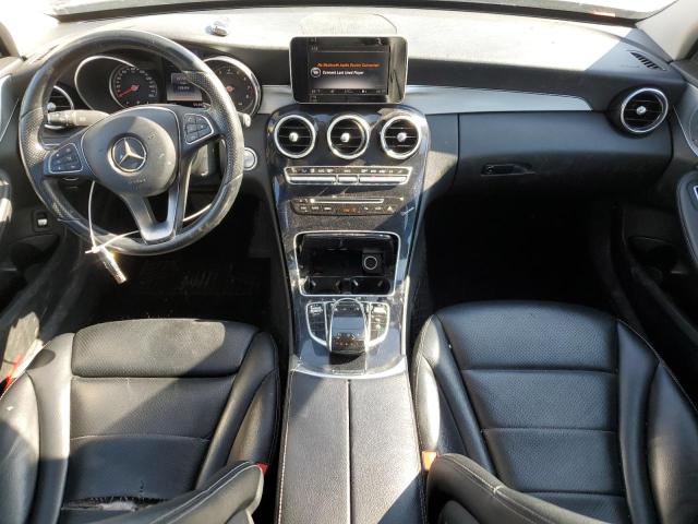 55SWF4KBXFU038164 - 2015 MERCEDES-BENZ C 300 4MATIC SILVER photo 8