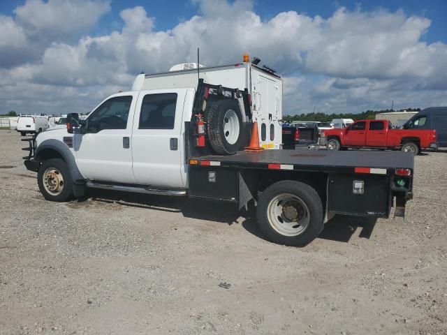 1FDXW47R08EE12504 - 2008 FORD F450 SUPER DUTY WHITE photo 2