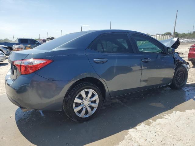 2T1BURHE3GC721351 - 2016 TOYOTA COROLLA L GRAY photo 3
