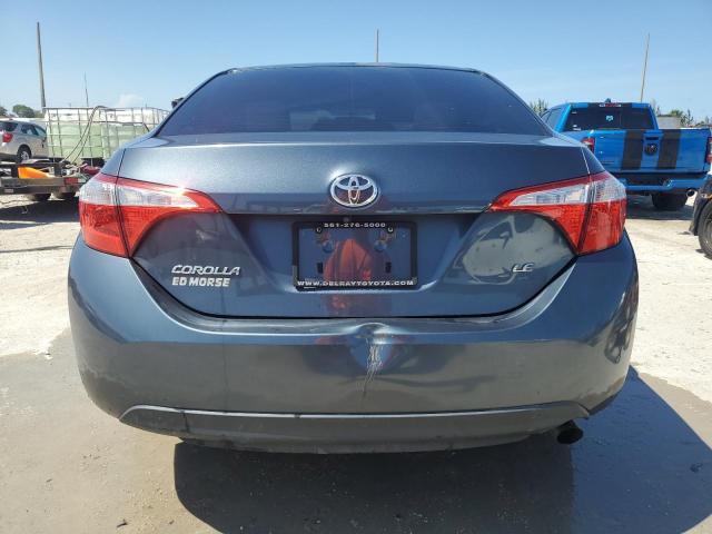 2T1BURHE3GC721351 - 2016 TOYOTA COROLLA L GRAY photo 6