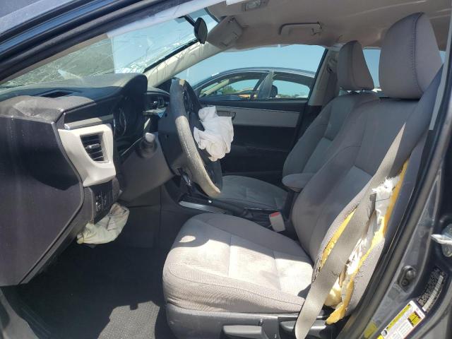 2T1BURHE3GC721351 - 2016 TOYOTA COROLLA L GRAY photo 7