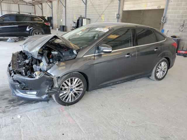 1FADP3J24HL345465 - 2017 FORD FOCUS TITANIUM GRAY photo 1