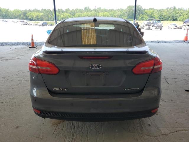 1FADP3J24HL345465 - 2017 FORD FOCUS TITANIUM GRAY photo 6