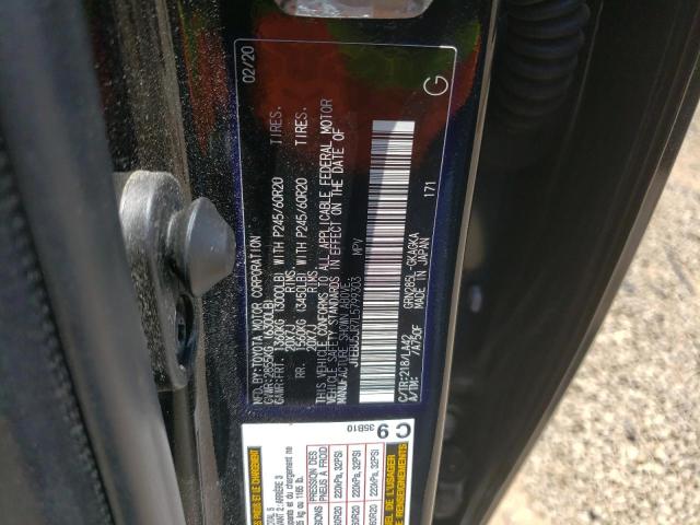 JTEBU5JR7L5799303 - 2020 TOYOTA 4RUNNER SR5/SR5 PREMIUM 黑色 照片 13