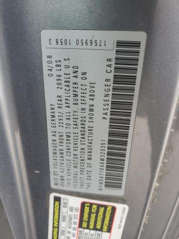 WVWBA71K68W320351 - 2008 VOLKSWAGEN RABBIT 灰色 照片 13