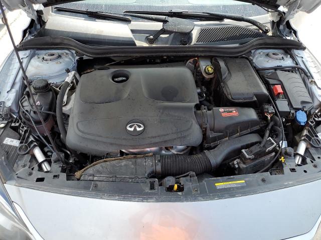 SJKCH5CR7HA023937 - 2017 INFINITI QX30 BASE SILVER photo 12