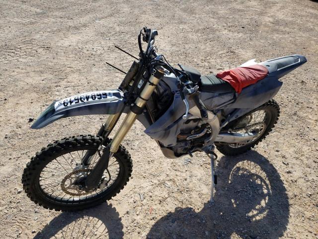 JYACG41C5NA004132 - 2022 YAMAHA YZ250 FX GRAY photo 2