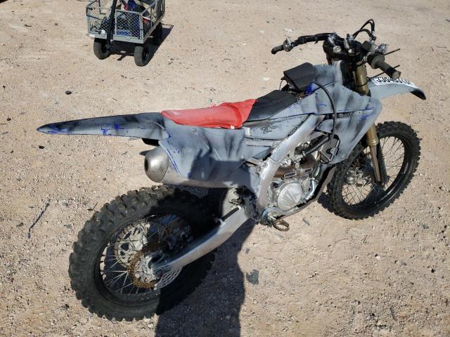 JYACG41C5NA004132 - 2022 YAMAHA YZ250 FX GRAY photo 4