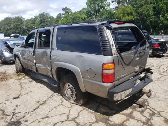 3GNGK26U61G105838 - 2001 CHEVROLET SUBURBAN K2500 CREAM photo 2