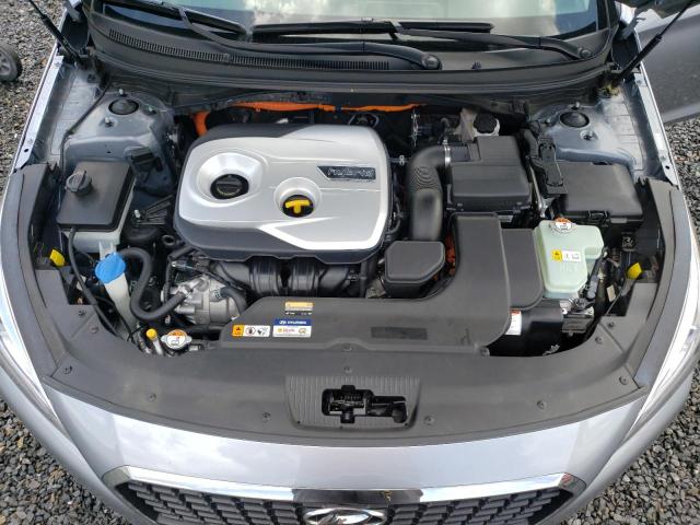 KMHE34L12GA014412 - 2016 HYUNDAI SONATA HYBRID SILVER photo 11