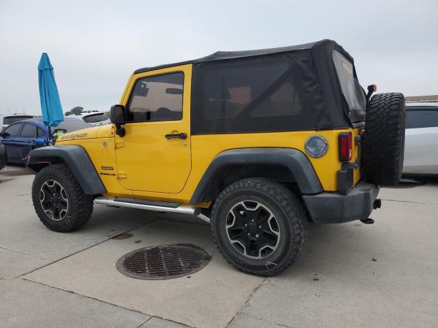1C4AJWAG6FL702797 - 2015 JEEP WRANGLER SPORT YELLOW photo 2