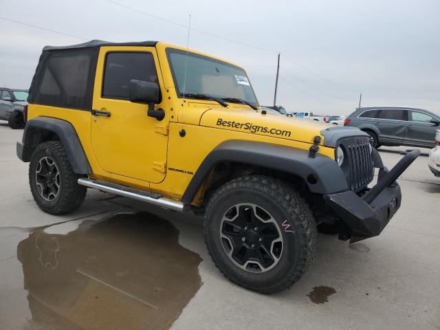 1C4AJWAG6FL702797 - 2015 JEEP WRANGLER SPORT YELLOW photo 4