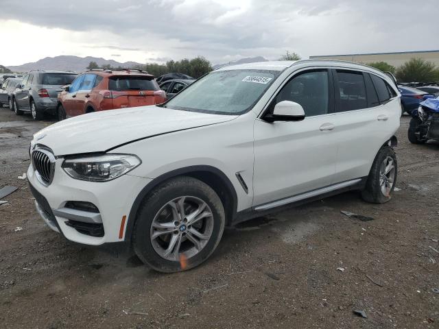 5UXTY3C07M9F18970 - 2021 BMW X3 SDRIVE30I WHITE photo 1