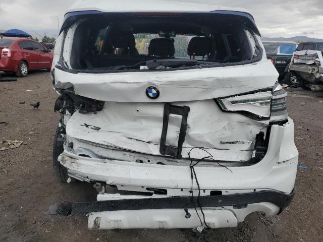 5UXTY3C07M9F18970 - 2021 BMW X3 SDRIVE30I WHITE photo 6
