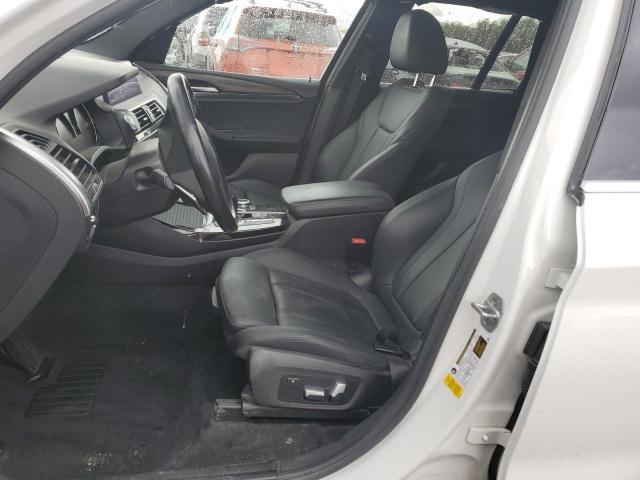 5UXTY3C07M9F18970 - 2021 BMW X3 SDRIVE30I WHITE photo 7
