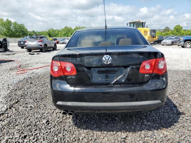 3VWEF71K17M193633 - 2007 VOLKSWAGEN JETTA WOLFSBURG 黑色 照片 6