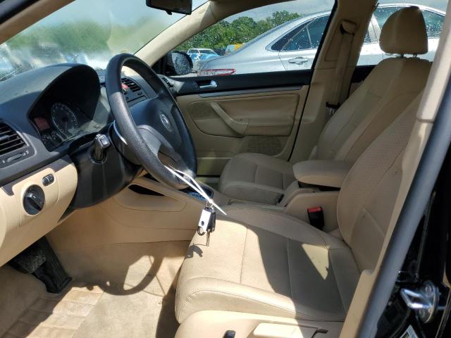 3VWEF71K17M193633 - 2007 VOLKSWAGEN JETTA WOLFSBURG 黑色 照片 7