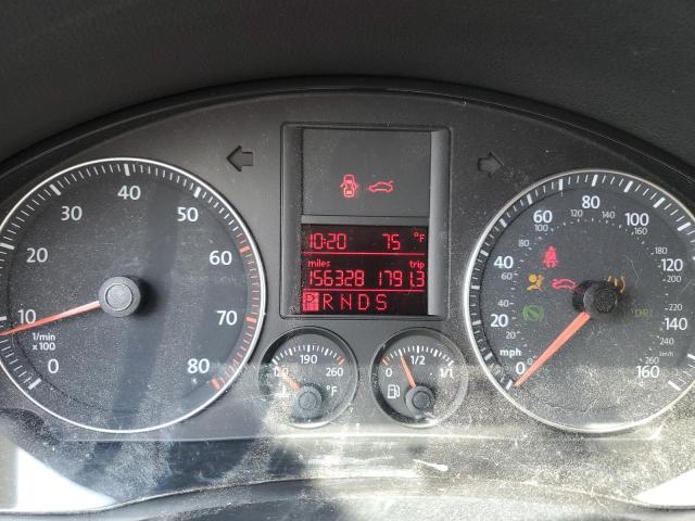 3VWEF71K17M193633 - 2007 VOLKSWAGEN JETTA WOLFSBURG 黑色 照片 9