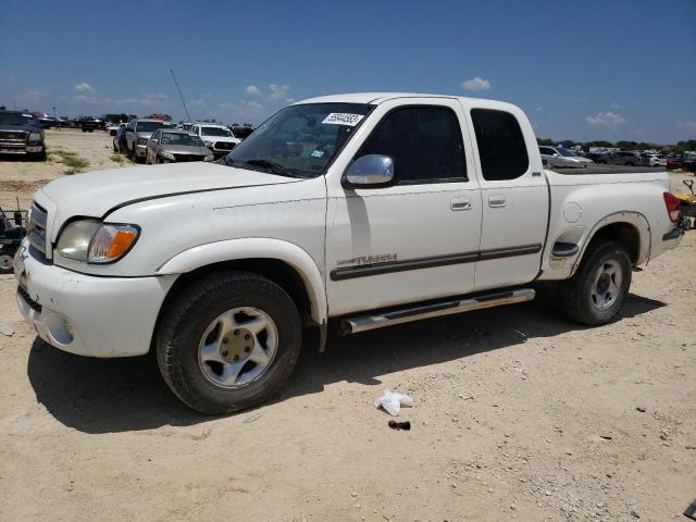 5TBRT34183S407769 - 2003 TOYOTA TUNDRA ACCESS CAB SR5 WHITE photo 1