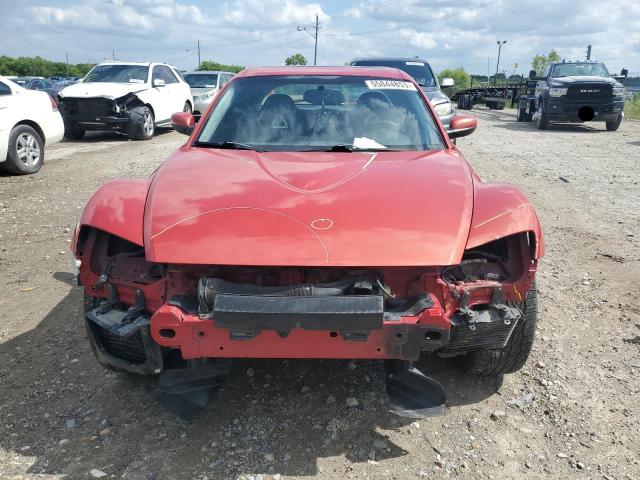 JM1FE173840104274 - 2004 MAZDA RX8 RED photo 5