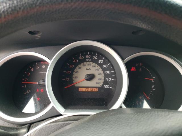 5TEUX42N85Z136817 - 2005 TOYOTA TACOMA ACCESS CAB შავი ფოტო 9