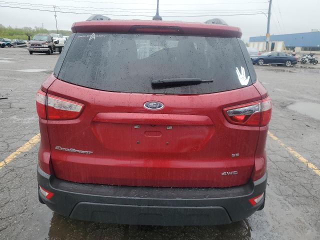 MAJ6S3GL9MC406973 - 2021 FORD ECOSPORT SE 红色 照片 6