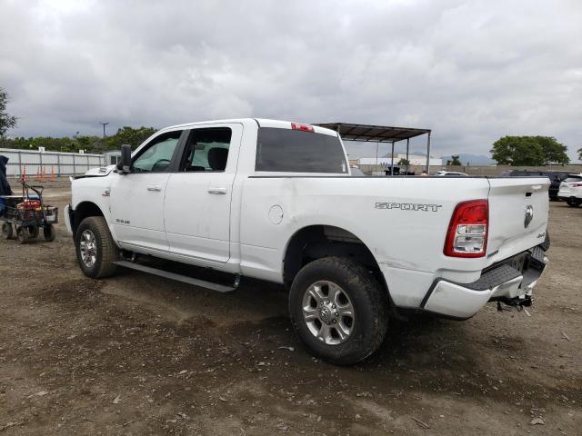 3C6UR5DL9KG607643 - 2019 RAM 2500 BIG HORN WHITE photo 2