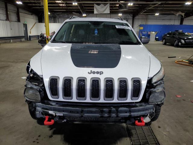 1C4PJMBS8GW166629 - 2016 JEEP CHEROKEE TRAILHAWK WHITE photo 5