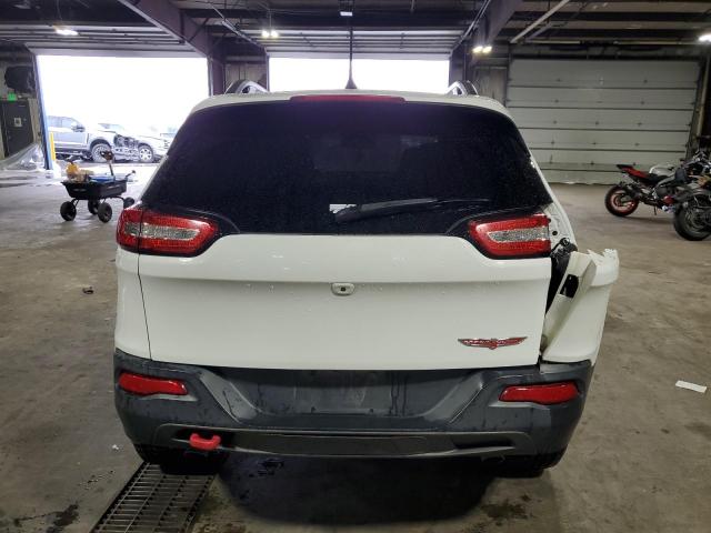 1C4PJMBS8GW166629 - 2016 JEEP CHEROKEE TRAILHAWK WHITE photo 6
