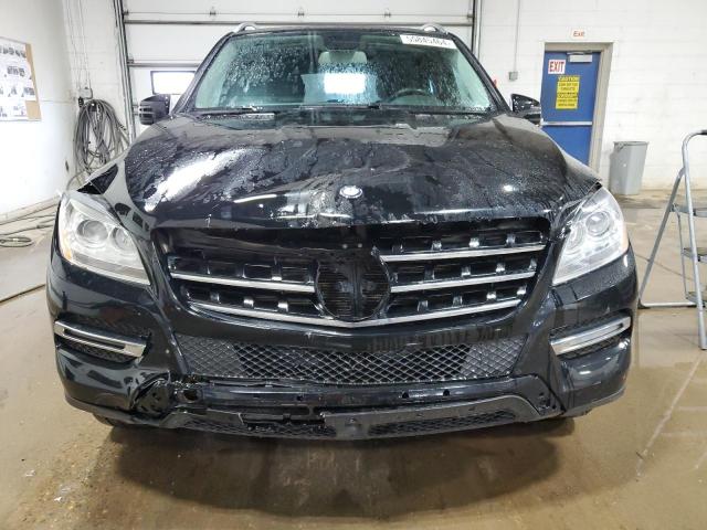 4JGDA5HB1DA228294 - 2013 MERCEDES-BENZ ML 350 4MATIC BLACK photo 5
