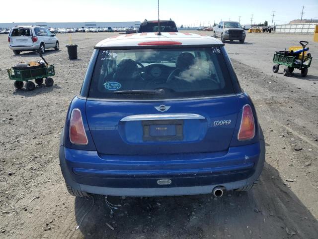 WMWRC334X3TC47706 - 2003 MINI COOPER BLUE photo 6