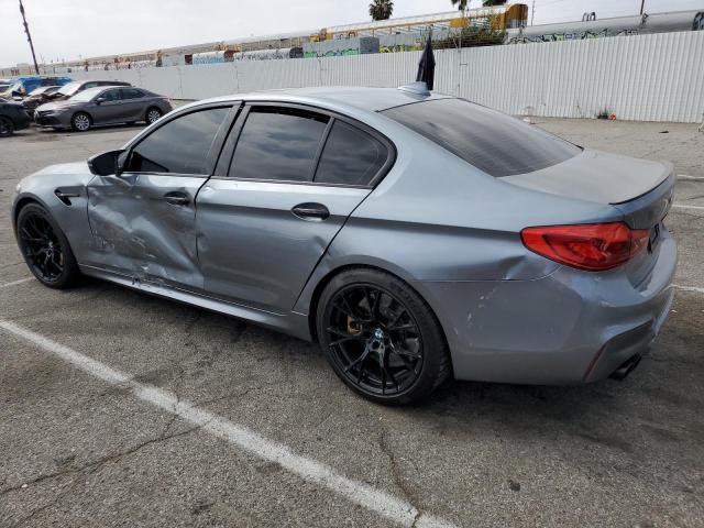 WBSJF0C50JB282083 - 2018 BMW M5 GRAY photo 2