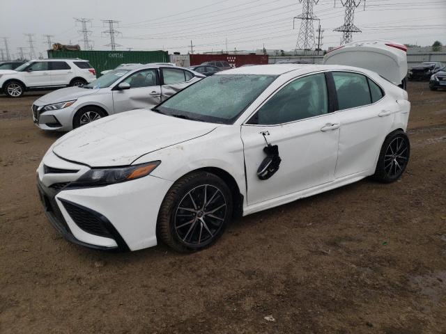 4T1G11BK2PU074857 - 2023 TOYOTA CAMRY SE NIGHT SHADE WHITE photo 1