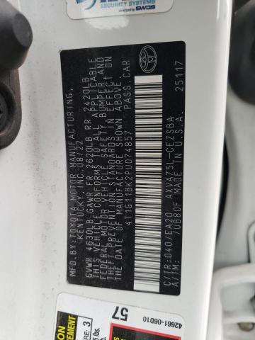 4T1G11BK2PU074857 - 2023 TOYOTA CAMRY SE NIGHT SHADE WHITE photo 12