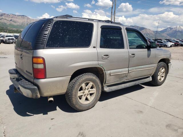 1GNEK13T81J196929 - 2001 CHEVROLET TAHOE K1500 BEIGE photo 3