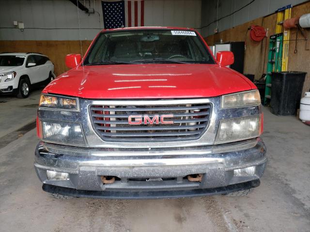 1GTJ6MFE9C8161711 - 2012 GMC CANYON SLE RED photo 5