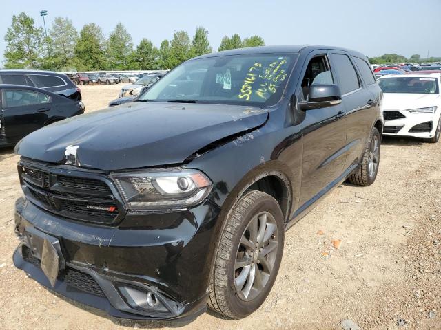 1C4RDJDG4HC644250 - 2017 DODGE DURANGO GT BLACK photo 1