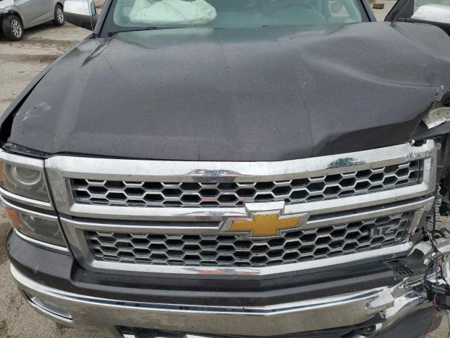 3GCUKSECXEG384141 - 2014 CHEVROLET SILVERADO K1500 LTZ GRAY photo 11