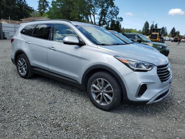 KM8SM4HF7HU175679 - 2017 HYUNDAI SANTA FE SE SILVER photo 4