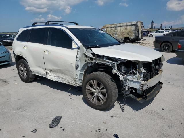 5TDKKRFH3ES024737 - 2014 TOYOTA HIGHLANDER XLE Սպիտակ լուսանկար 4