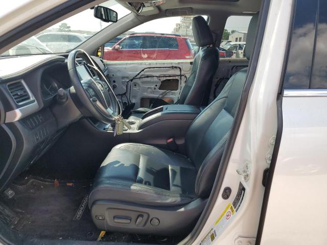 5TDKKRFH3ES024737 - 2014 TOYOTA HIGHLANDER XLE Սպիտակ լուսանկար 7