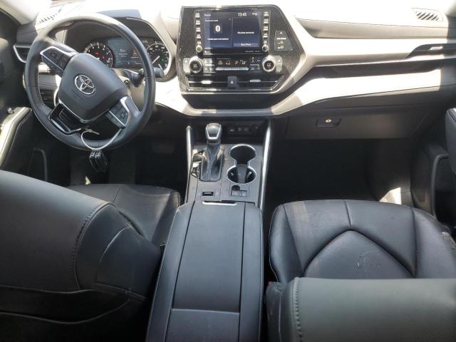 5TDGZRAH9MS031523 - 2021 TOYOTA HIGHLANDER XLE SILVER photo 8