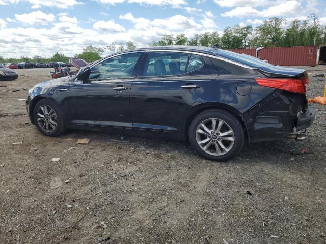 KNAGN4A65B5158007 - 2011 KIA OPTIMA EX BLACK photo 2
