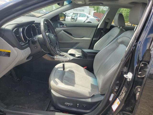 KNAGN4A65B5158007 - 2011 KIA OPTIMA EX BLACK photo 7