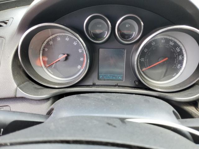 2G4GR5ER6C9193978 - 2012 BUICK REGAL BLACK photo 9