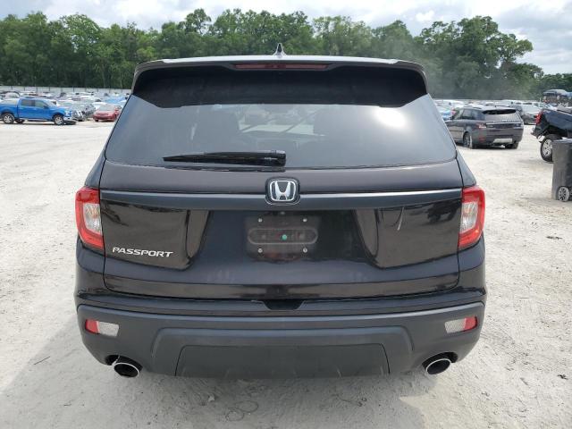 5FNYF7H51LB004574 - 2020 HONDA PASSPORT EXL أسود صورة 6