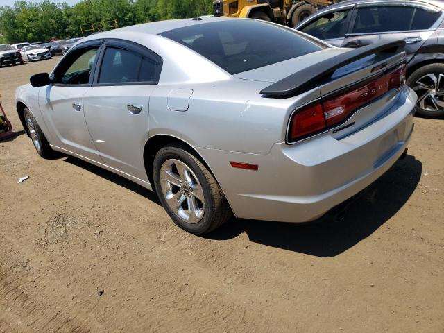 2C3CDXHG5CH248129 - 2012 DODGE CHARGER SXT SILVER photo 2