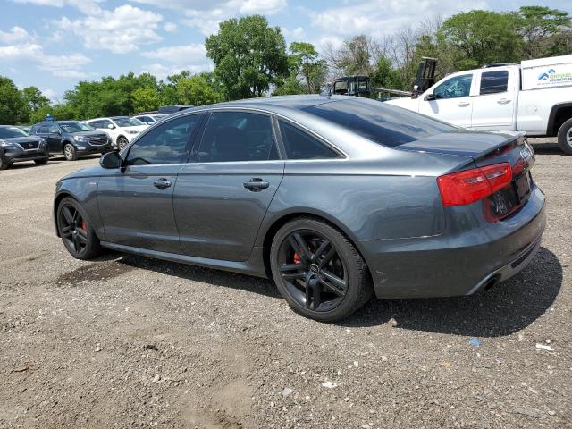 WAUHGAFC6EN004163 - 2014 AUDI A6 PRESTIGE გრაფიტი ფოტო 2